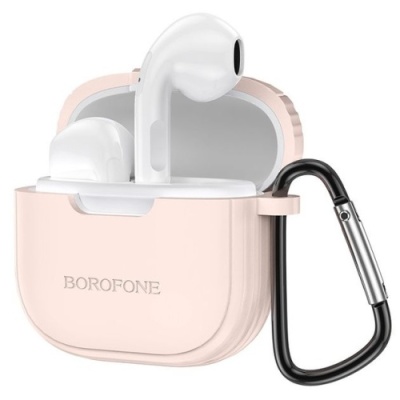 бездротові навушники (tws) borofone bw29 charm pink sugar 