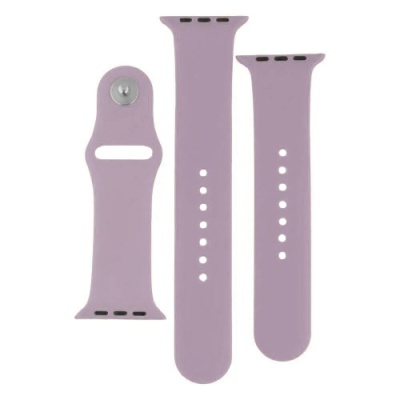 ремінець для apple watch band silicone two-piece 42/44/45/49 mm (68, blackcurrant) 