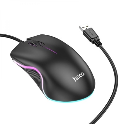 мишка дротова hoco gm19 (чорний) 