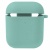 Купить чохол silicone case with fibra для навушників airpods 1/2 (marine green) онлайн