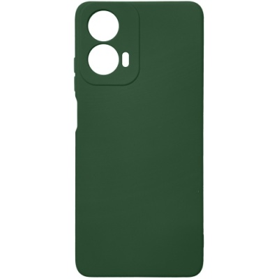 Купить силіконовий чохол soft silicone case для motorola g04/g04s/g24/e14 (темно-зелений) онлайн