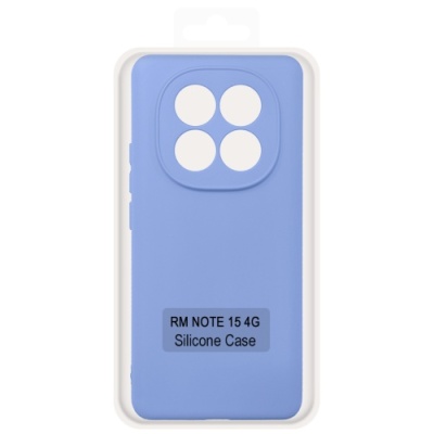 Купить чохол soft silicone case full для xiaomi redmi note 15 4g (164.03/75.42/7.94) (linen blue/lilac) онлайн