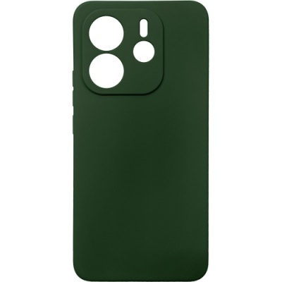 Купить чохол soft silicone case full для xiaomi redmi note 14 4g eu (164.84/78.15/8.16mm) (темно-зелений) онлайн