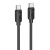 кабель hoco x115 surpass 240w type-c - type-c 1m (чорний) 