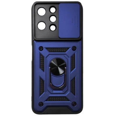 Купить чохол-накладка armor magnet camshield для xiaomi redmi 12 - dark blue онлайн