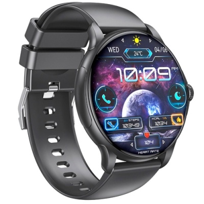 смарт-годинник xo j11 amoled (чорний) 