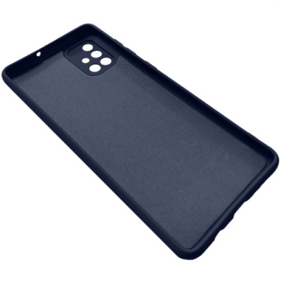 Купить чохол soft silicone case full для samsung a715 galaxy a71 (dark blue) онлайн