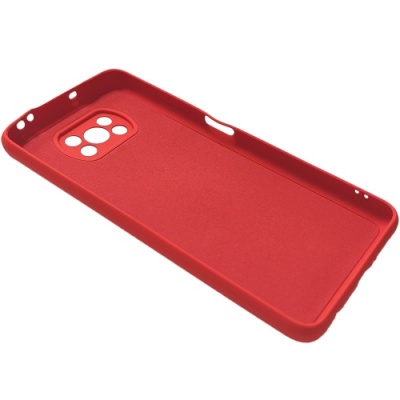 Купить чохол soft silicone case full для xiaomi poco x3/x3 pro (red) онлайн