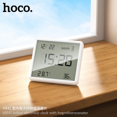 термометр з гідрометром hoco hx41 (білий) 