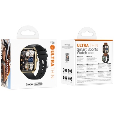 смарт-годинник hoco y28 smart sports watch (золотий) 