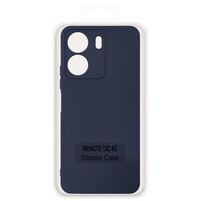 Купить чохол soft silicone case full для xiaomi redmi 13c/poco c65 (dark blue) онлайн