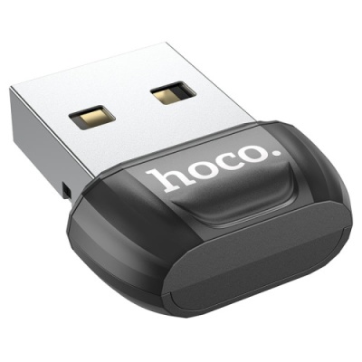 bluetooth-адаптер hoco ua18 5.0 (чорний) 