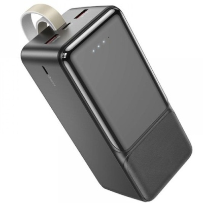 додаткова батарея power bank borofone bj33d creed pd30w+qc3.0 22.5w 50000 mah (чорний) 