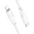 Кабель Hoco X93 Force PD20W Type-C - Lightning 2m (Бiлий) кабель hoco x93 force pd20w type-c - lightning 2m (бiлий)