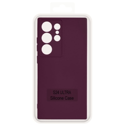 Купить чохол soft silicone case full для samsung s928 galaxy s24 ultra (maroon) онлайн