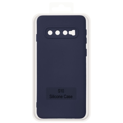 Купить чохол soft silicone case full для samsung g973 galaxy s10 (dark blue) онлайн