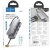 usb hub hoco hb33 type-c easy type-c 10-in-1 multi-function converter 0,18m. metal gray 