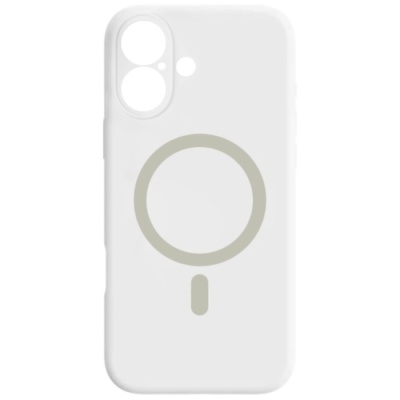 Купить чохол silicone case full camera with magsafe для apple iphone 17 (white) онлайн