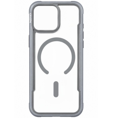 Купить чохол nj0yny magsafe "steel armor case" rg для apple iphone 15 pro max (сірий) онлайн