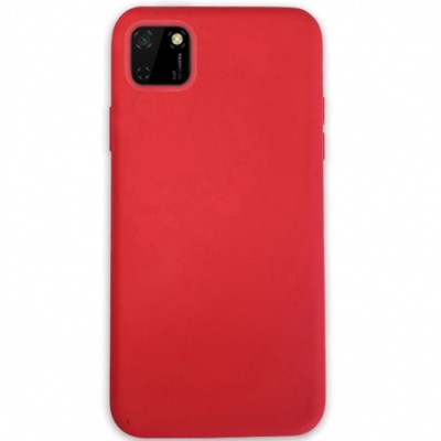 Купить силіконовий чохол soft silicone case для huawei y5p (dra-lx9) - red онлайн