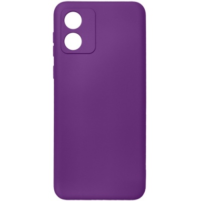 Купить чохол soft silicone case full для motorola e13 (фіолетовий) онлайн