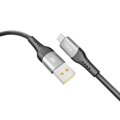 кабель ridea rc-us42 ultrastrong usb - microusb 3a 2m (чорний) 