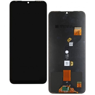 дисплей для tecno spark go 2022, infinix smart 6, tecno pop 5 lte, pop 5 lite з чорним тачскріном (original china)