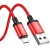 кабель hoco x89 wind usb - microusb 2.4a/1m (червоний) 