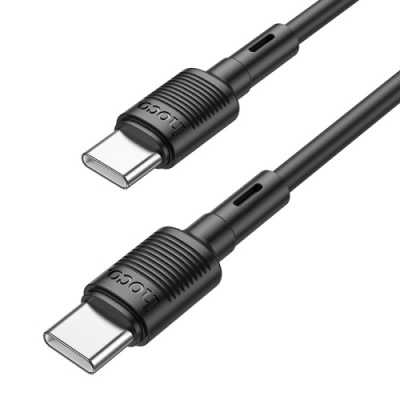 кабель hoco x83 (pd) type-c - type-c 60w 3a/1m (чорний) 