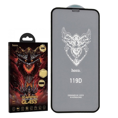 захисне скло hoco dg1 (119d) для apple iphone x / iphone xs / iphone 11 pro (чорний) 