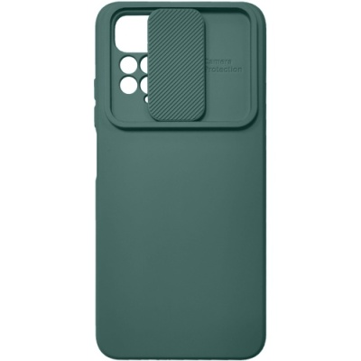 Купить силіконовий чохол soft tpu armor camshield для xiaomi redmi note 12s - dark green онлайн