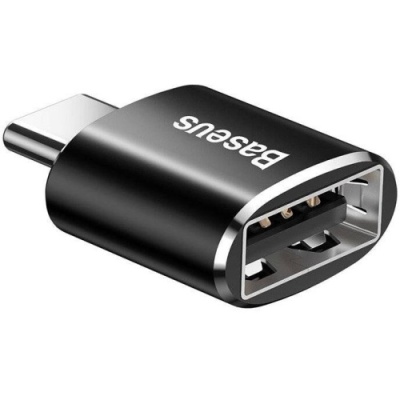 перехідник baseus type-c to usb (catotg-01) (black) 