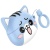 Бездротові навушники (TWS) Hoco EW48 Glacier Cat (Блакитний) бездротові навушники (tws) hoco ew48 glacier cat (блакитний)