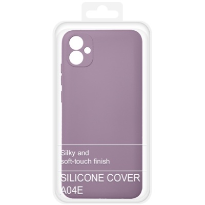 Купить силіконовий чохол soft silicone case для samsung a042 galaxy a04e (лаванда) онлайн