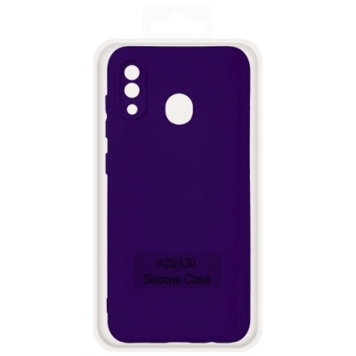 Купить чохол soft silicone case full для samsung a205 galaxy a20/a305 galaxy a30 (purple) онлайн