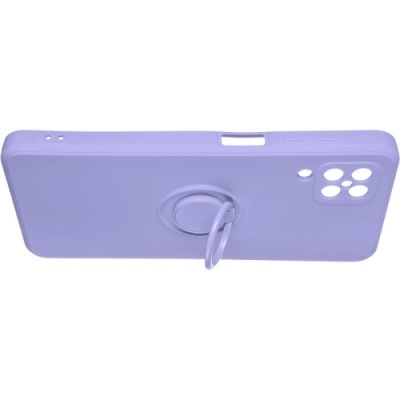 Купить силіконовий чохол soft silicone casevsmagnet ring для samsung a125 galaxy a12/a127 galaxy a12/m127 galaxy m12 - lavander онлайн