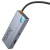USB HUB Hoco HB50 Type-C 5-in-1 (HDTV+PD+USB3.0*3) (Сірий) usb hub hoco hb50 type-c 5-in-1 (hdtv+pd+usb3.0*3) (сірий)