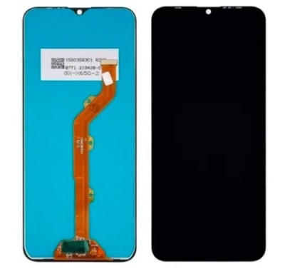 дисплей для tecno spark 4 lite з чорним тачскріном (original china)