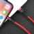 кабель baseus cafule usb - lightning 1.5a/2m (calklf-c09) (red-black) 