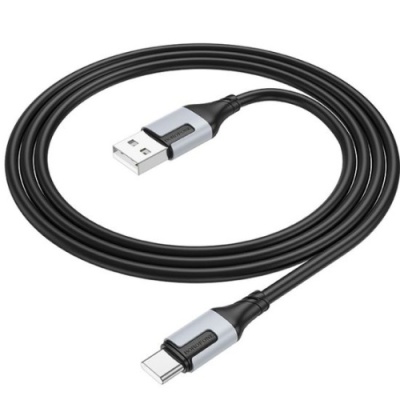 кабель borofone bx101 creator usb - type-c 3.0a/1m (чорний) 