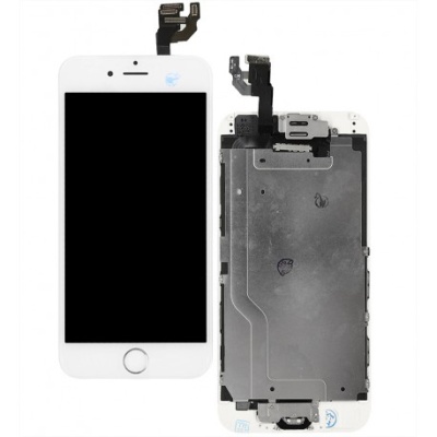 дисплей для apple iphone 6,білий,з рамкою,копія,tianma