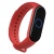 ремінець для xiaomi mi band 5/6/7 red 