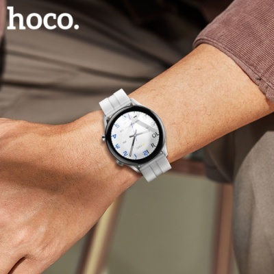 смарт-годинник hoco y7 pro (срібний) 