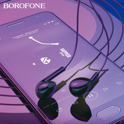 навушники borofone bm100 type-c (чорний) 