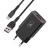 мережевий зарядний пристрій skydolphin sc36v 1usb/2.4a + (usb - microusb) (чорний) 