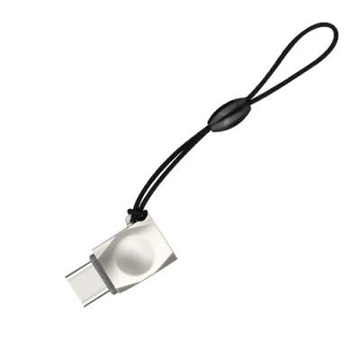 перехідник hoco ua08 microusb - type-c (pearl nickel) 
