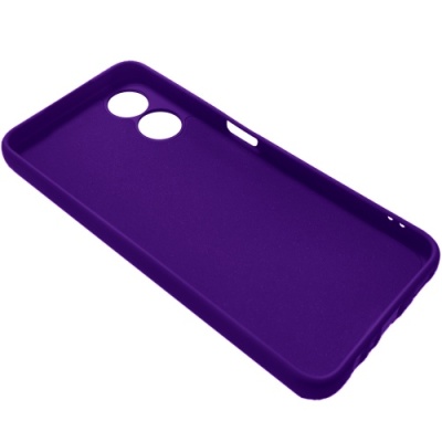 Купить чохол soft silicone case full для oppo a17k (purple) онлайн