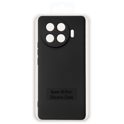 Купить чохол soft silicone case full для tecno spark 20 pro plus (kj7) (black) онлайн