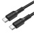 Кабель Borofone BX116 Type-C - Type-C 60W/1м (Чорний) кабель borofone bx116 type-c - type-c 60w/1м (чорний)