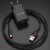 мережевий зарядний пристрій borofone ba20a 1usb/2.1a + (usb - microusb) (чорний) 